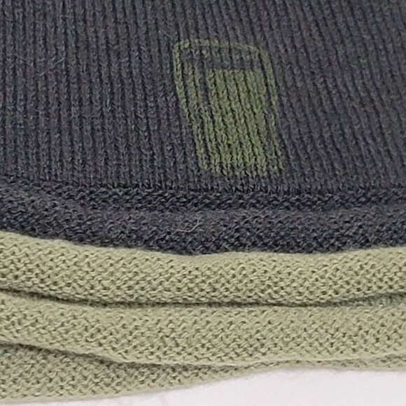 Guinness Beer & Bio Domes Hat Collab Beanie black/green Shredded Distressed OSFA - Picture 8 of 11